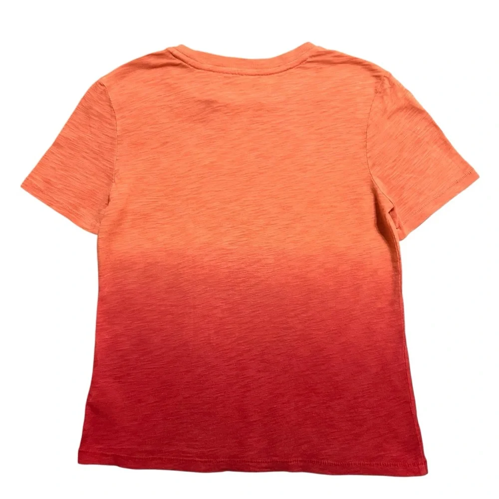Gap Kids Boys M Star Wars BB-8 Orange Ombré Tee Shirt